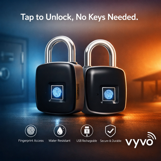 Electronic Fingerprint Smart Padlock