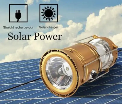 مصباح تخييم يعمل بالطاقة الشمسية بتقنية LED
